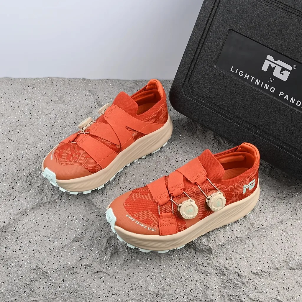 Mens Running Shoes Lightweight Sports Shoes Outdoor Trail Running Shoes Breathable Tennis Shoes Anti-slip Wear-resistant Shoes