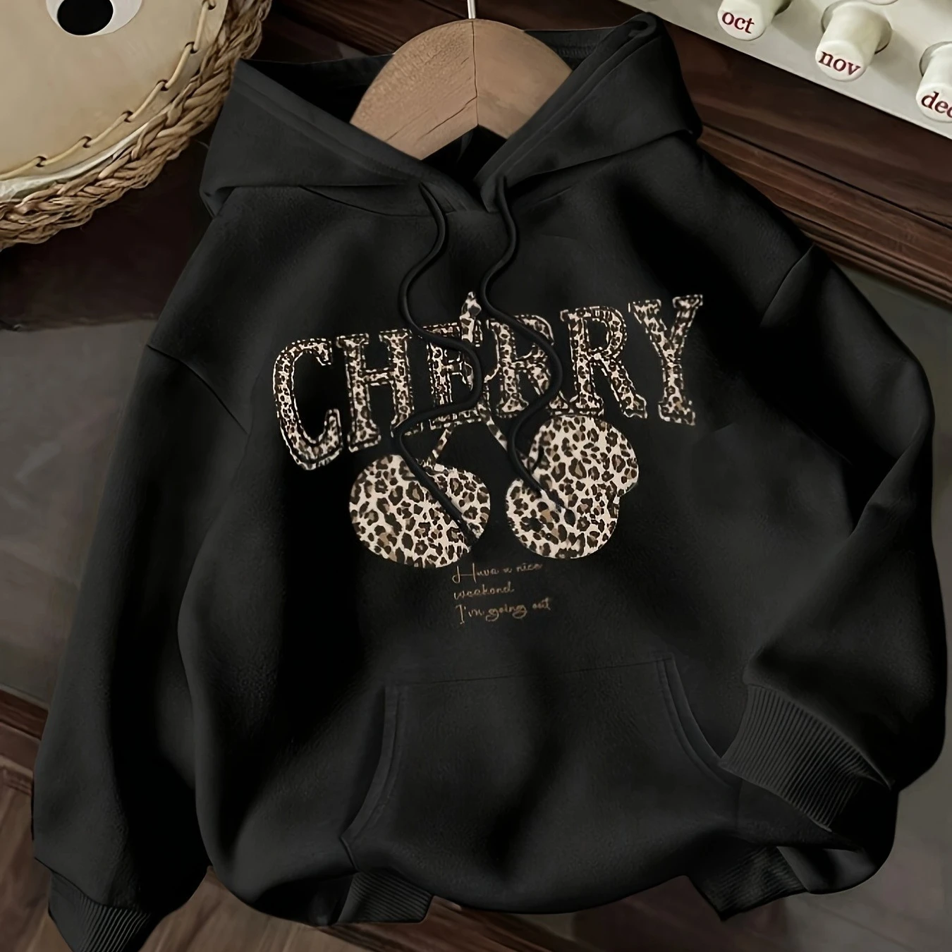 Winter Clothing Usa - Sudadera de cuello redondo con estampado