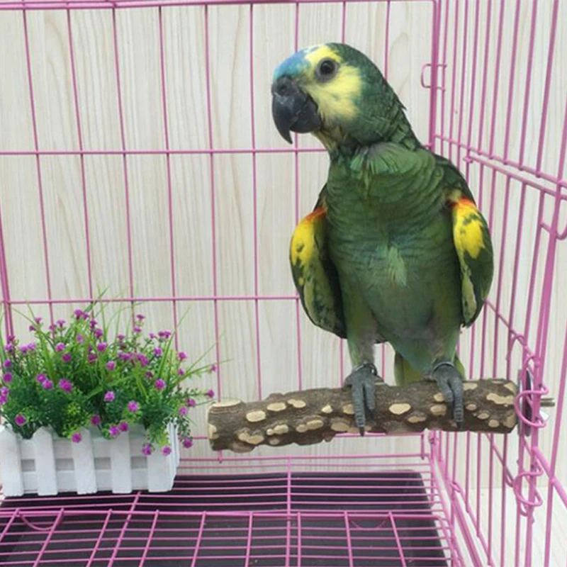 Parrots Toy And Bird Accessories For Pet Toy Swing Stand Birds Parrots Ladders Climbing Toy Standing Stick Bird Cage Accessories