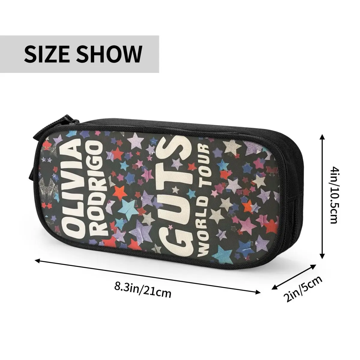 مخصص لطيف O-Olivias الشجاعة جولة حول العالم مقلمة صبي فتاة سعة كبيرة البوب المغني الإبداعية طباعة صندوق رصاص اللوازم المدرسية #4