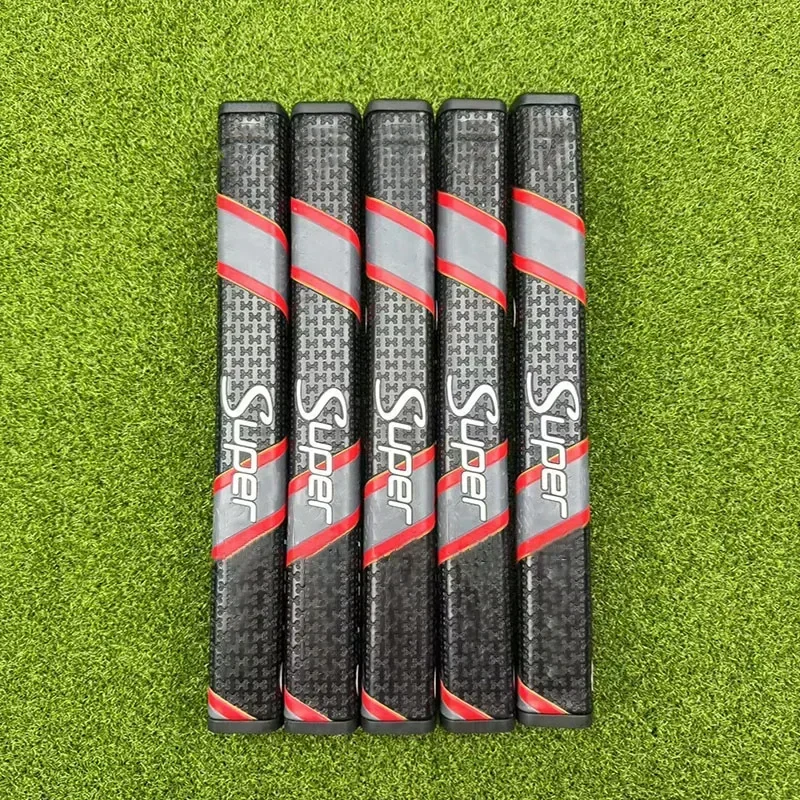 سوبر GT 1.0 PU مضرب الغولف قبضة الغولف مثلث سميكة خفيفة الوزن نونسليب مقاومة للاهتراء قبضة الغولف مسدس الغولف يعزز قبضة