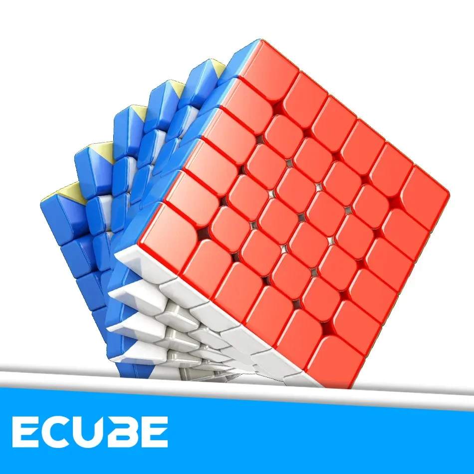[ECube] MOYU AoShi WRM 6X6x6 مكعب سرعة سحري مغناطيسي بدون ملصقات ألعاب متململة احترافية Moyu AoShi 6x6 WR M Cubo Magico