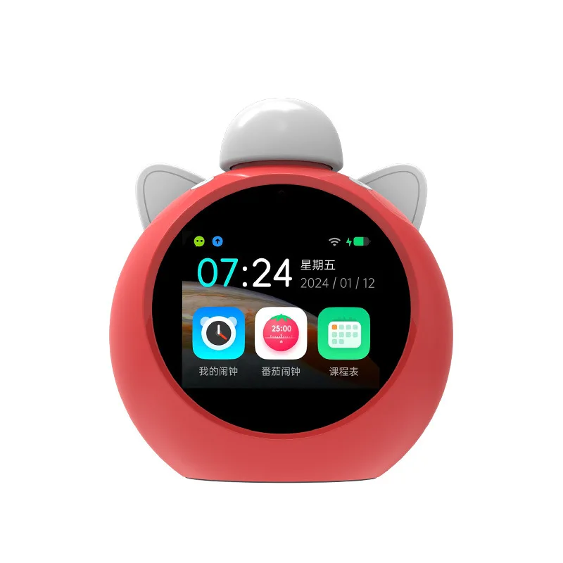 AI Smart Alarm Clock Early Education Robot Time Treasure Student Learning Machine Children's Toy Electronic Device