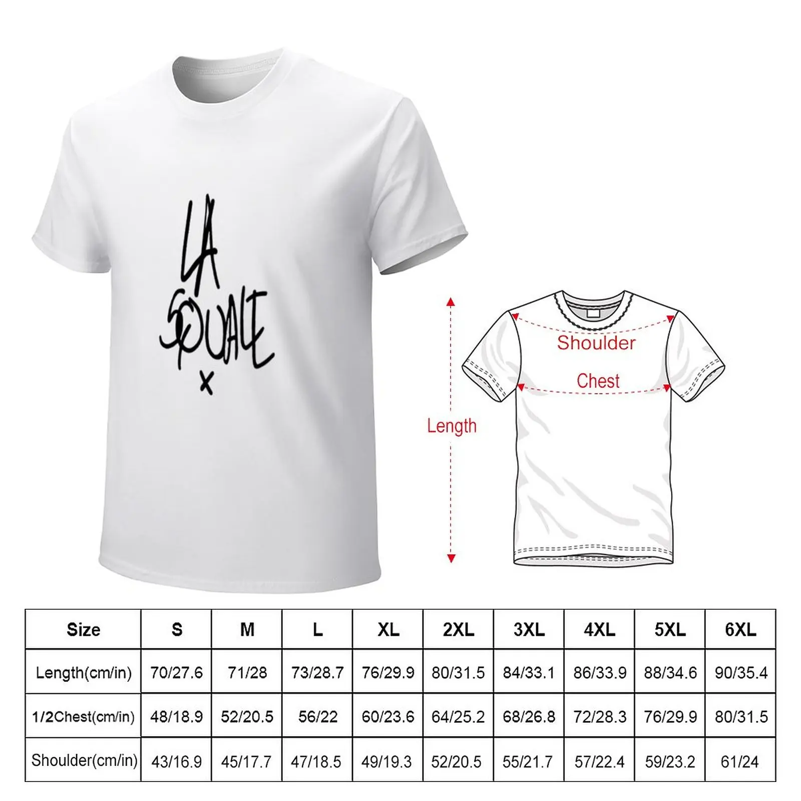 Moha La Squale logo (grand) T-Shirt tops for a boy t shirt for men