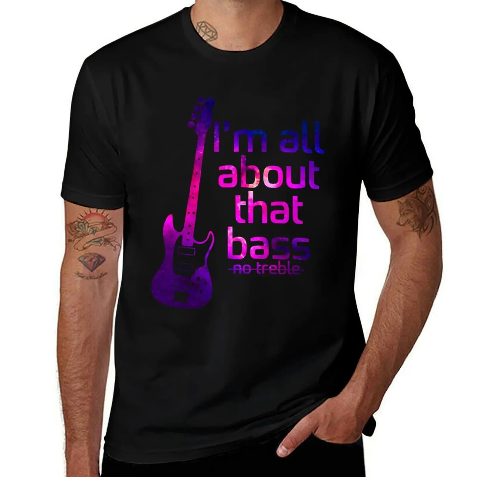 

All About That Bass T-Shirt cotton tshirt 100% t shirt man cotton t shirt man casual T-Shirt
