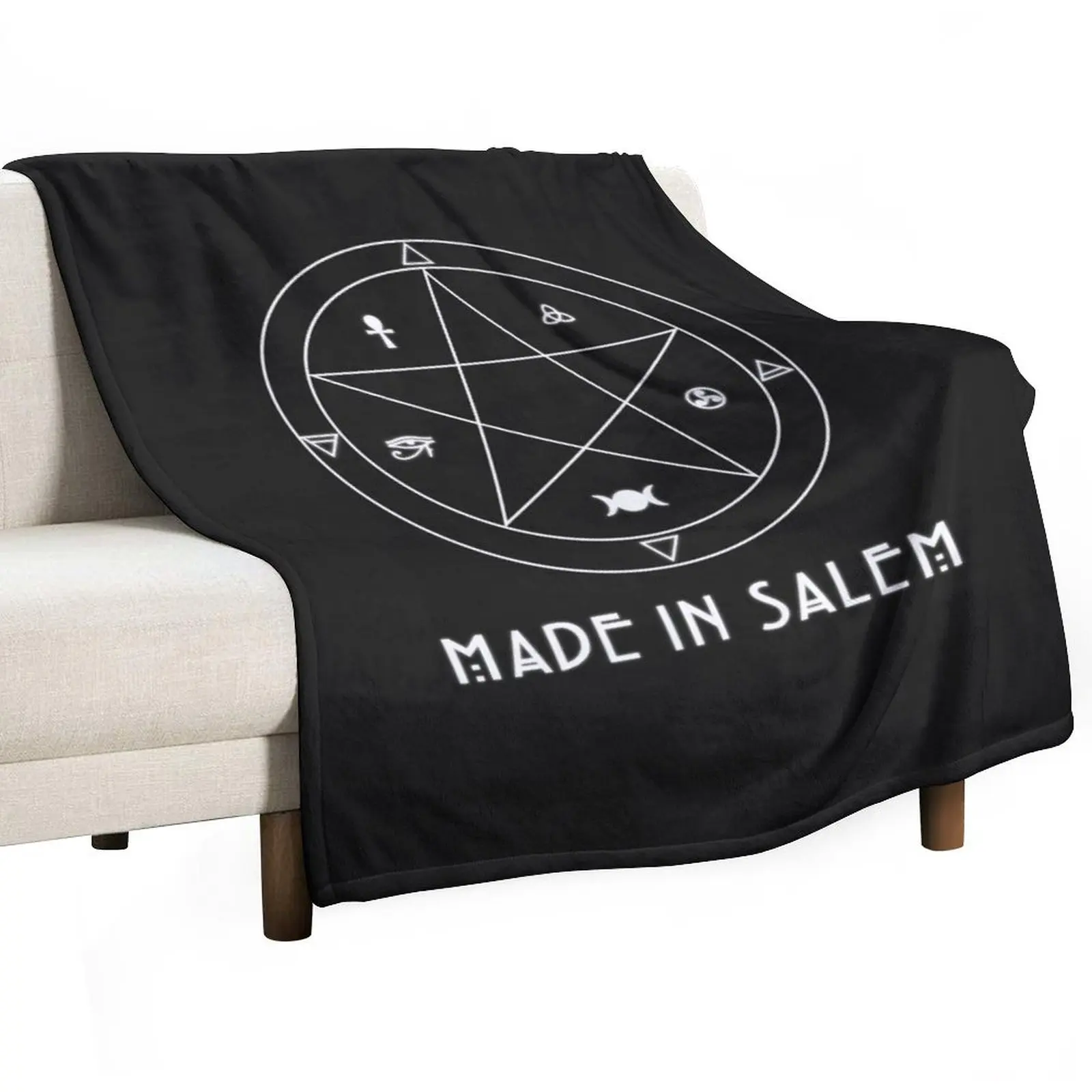 

Made In Salem Throw Blanket Winter beds Blankets For Bed Beach Blankets