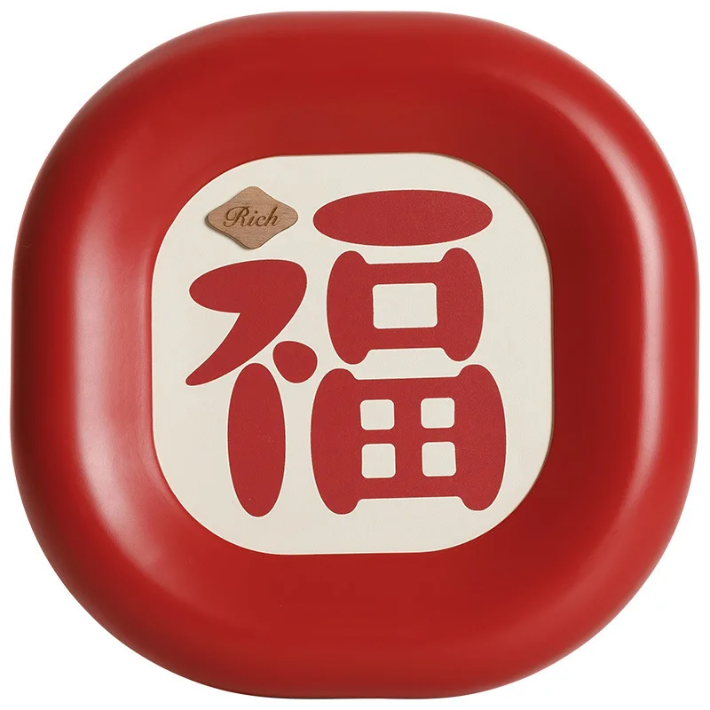 

High-end decorations, entrance, living room, TV cabinet, wine cabinet, full of luck, desktop ornaments