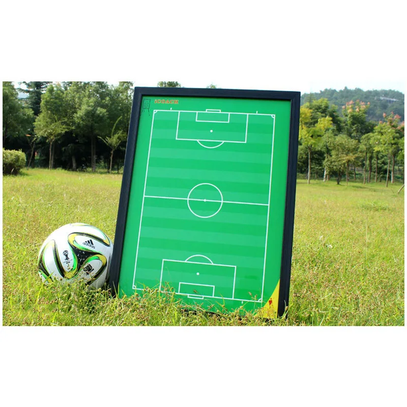 MK-866 Soccer Coaching Board With Holder Magnetic Football Coach Tactical Plate Tripod Retractable Super Big Book Se 615*460mm