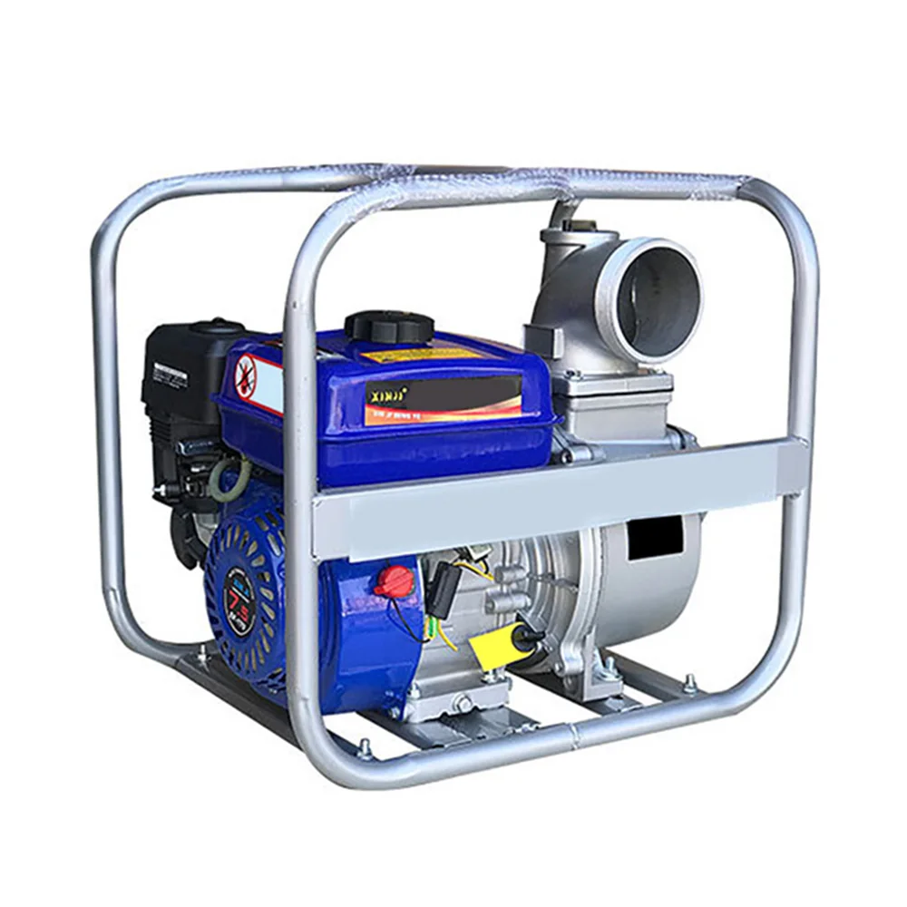 5kw 7.5hp 자흡식 가솔린 엔진 워터 펌프 2 인치 농업 관개를위한 가정용 고압 흡입 워터 펌프