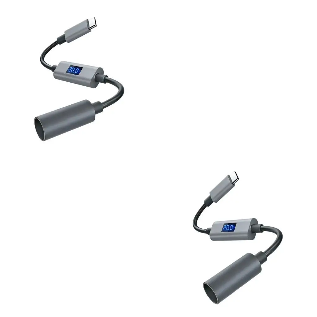 DC5521 To USB C Charging Cable For Satellite Mini System Displays Real Time Power And Energy Information D2RC