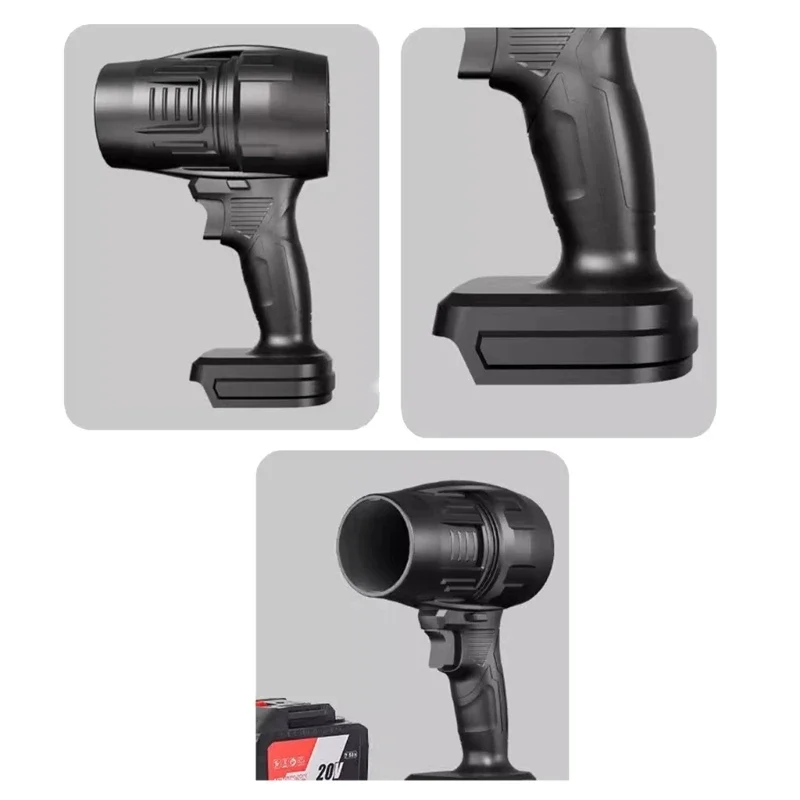 Soplador aire portátil con batería litio, soplador fuerte hojas movido por agua, secador Mini turbinas, sin