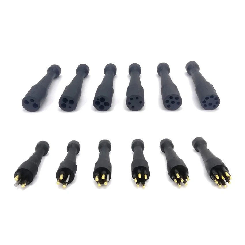 IP69 Subconn Waterproof Micro Subconn Seacon Electric Cable Underwater Circular Connector Male Dummy Plug 2 3 4 5 6 8Pin for ROV