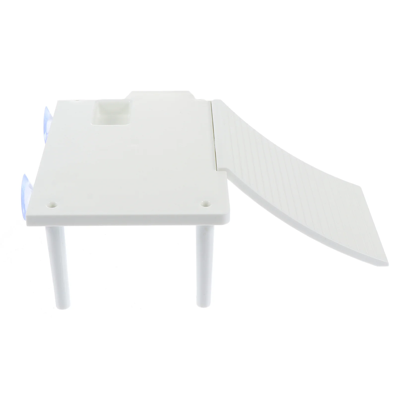 

1Pcs Turtle Basking Platform Plastic Tortoise Terrace Stable Strong Suction Fish Tank Resting Platform for Reptile Climbing