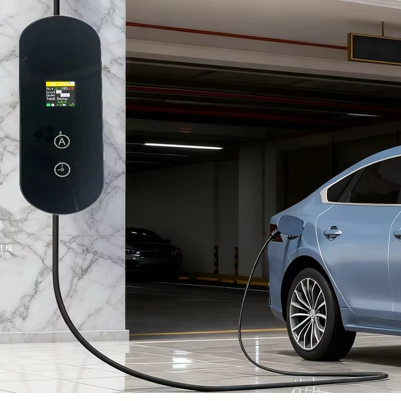 

Портативное зарядное устройство для электромобилей 3,5 кВт, Тип 2, 16А, с регулируемым током, водонепроницаемый кабель для зарядки электромобилей