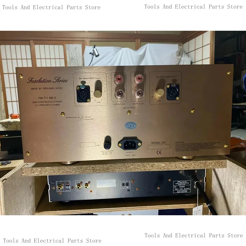 

Одна пара Fm711 Mk2 Hi-Fi аудио XLR вход пост-уровневый усилитель высокой мощности 250 Вт 250 Вт 8 Ом 110 В 220 В