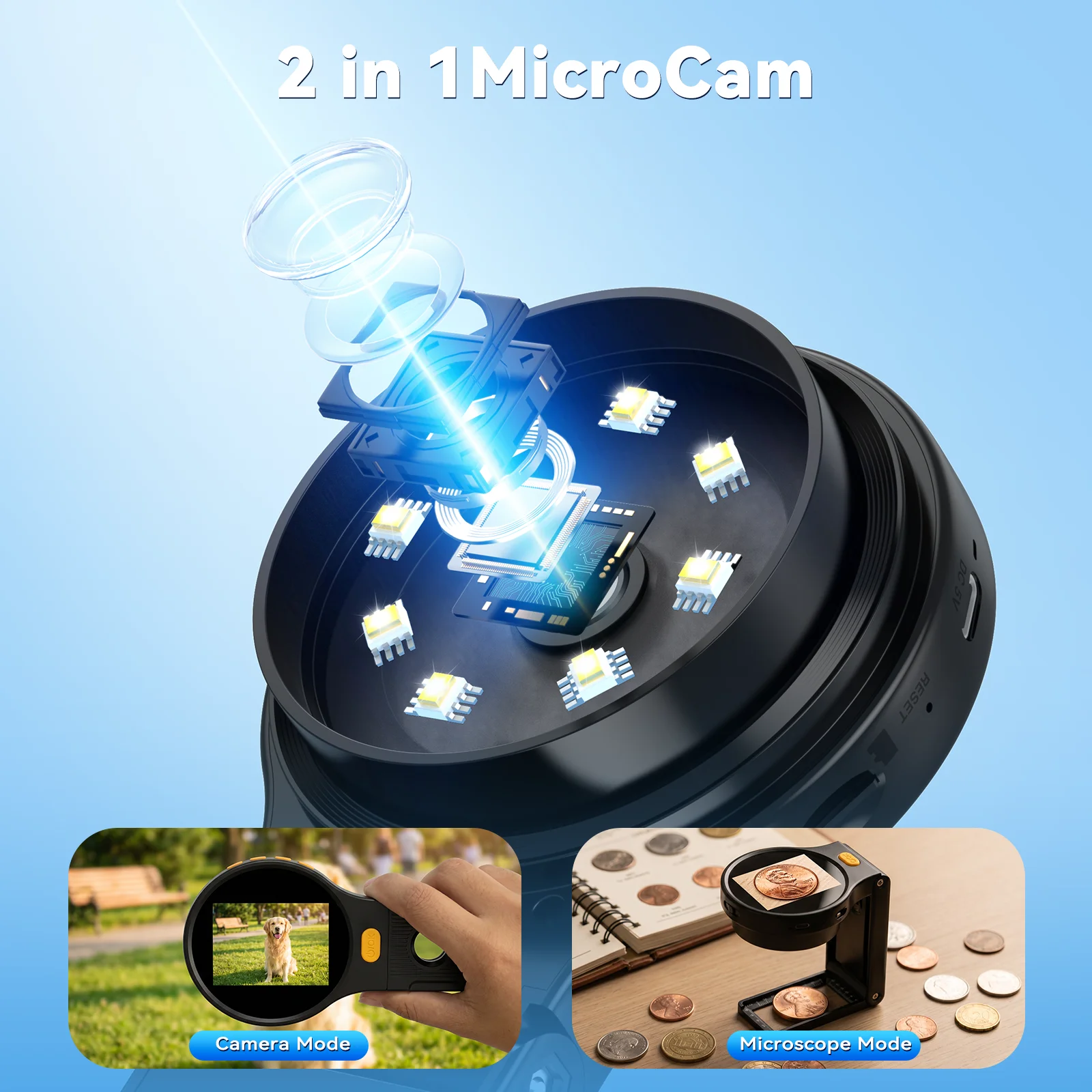 Microscopio digitale 2 in 1 co - Electronics Repair Microscope recensione e prezzo