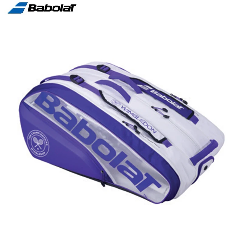 

2024 BABOLAT Tim Nadel Court Tennis Bag Unisex 12R 6R Large Capacity Tennis Rackets Backpack Original Babolat Tennis Squash Bags