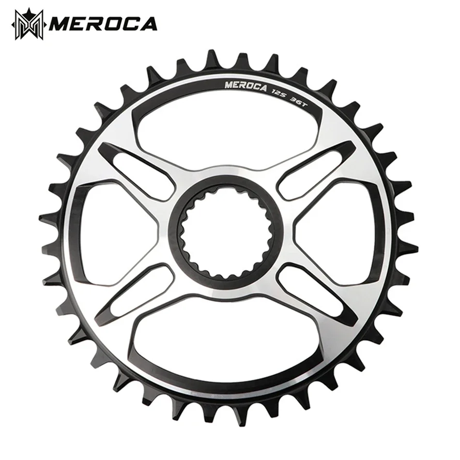 

New 12-Speed MTB Chainring, 32/34/36/38T, Positive Negative Tooth, 7075 Aluminum, T6 Heat Treated, for 12-Speed Systems