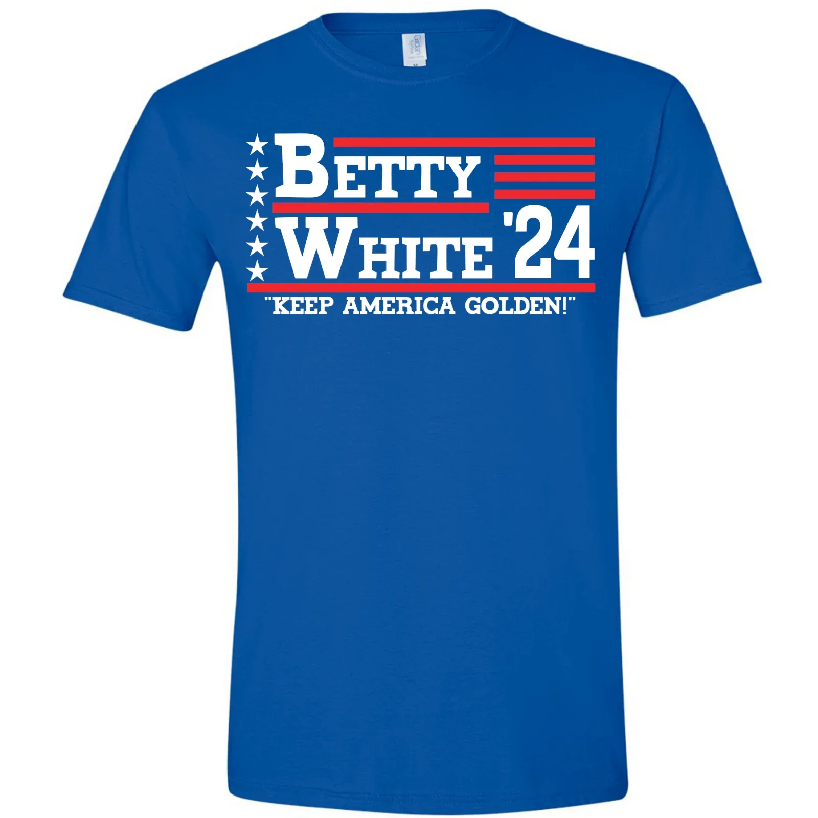 

Забавная мужская футболка Betty White Golden Girls 2024, выборочная кампания — унисекс