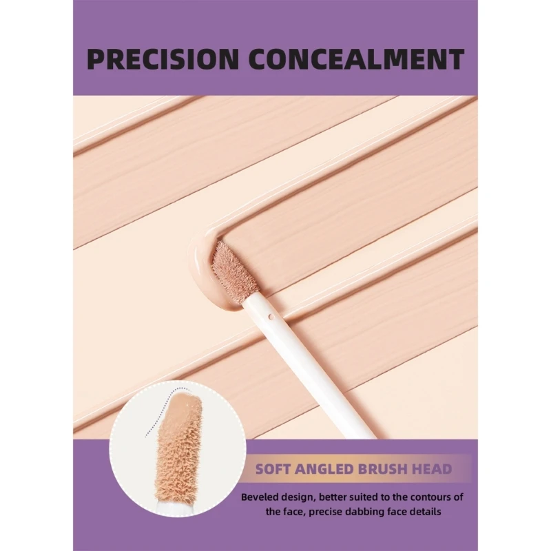 Liquid Mineral Concealer Brightening Dark Circle Eye Concealer Reduces Look of Fine Lines Buildable Coverage Concealer Dropship