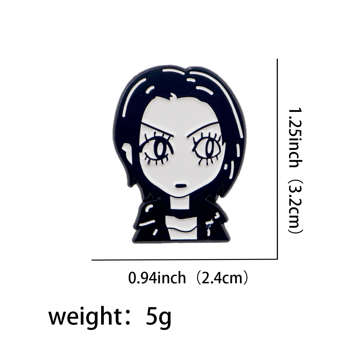 Classic Japanese Anime Oosaki Nana Lapel Pins for Backpack Enamel Pin Women\'s Brooch Badges for Clothes Jewelry Accessorie