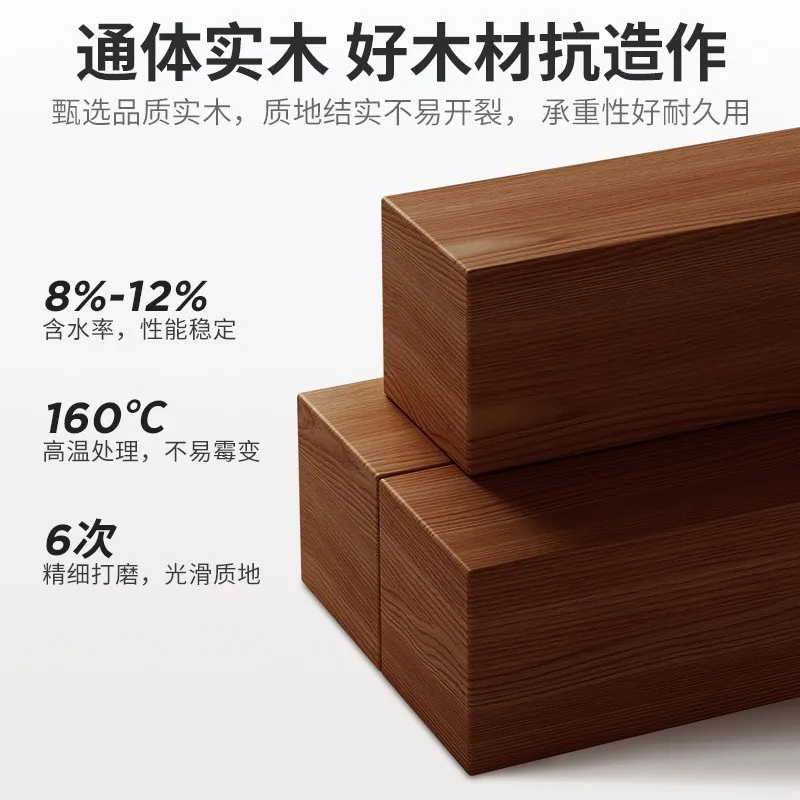 Hanger Solid wood coat rack Indoor floor hanger Vertical hanger Foldable beech drying rack Bedroom vertical