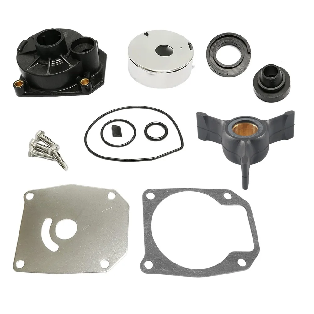 

FOR JOHNSON Outboard Water Pump Impeller Repair Kit With Housing Fit 40 50HP Boat Parts & Accessories