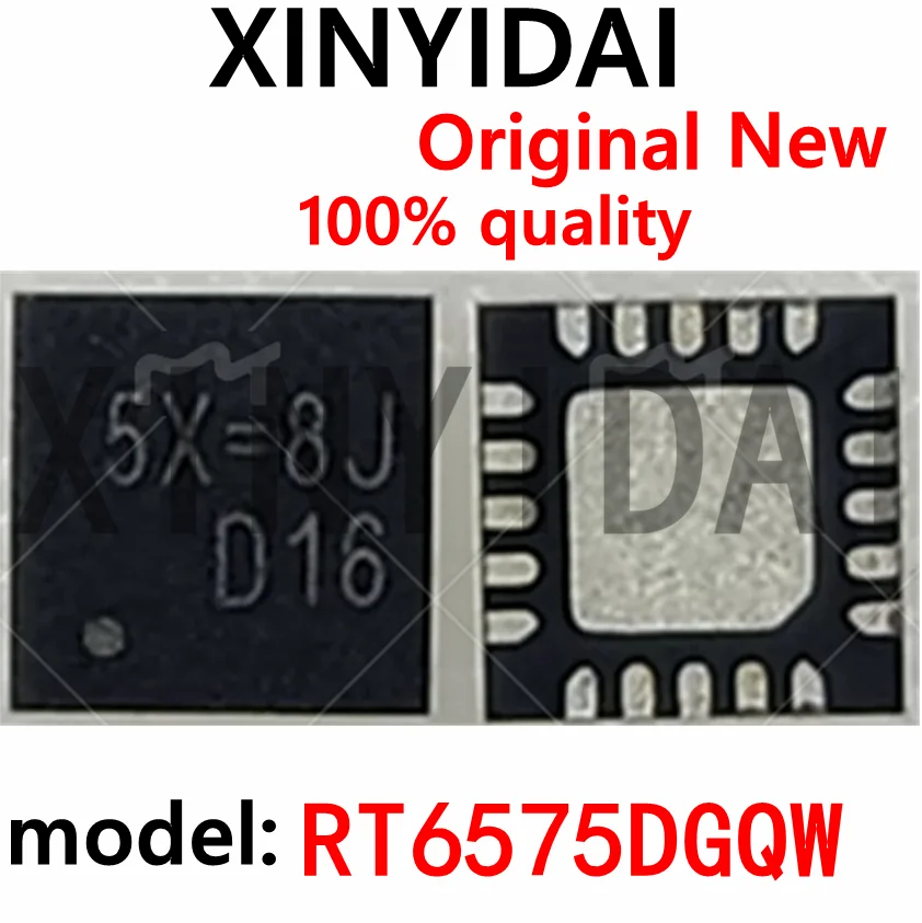 5-10PCS Brand new original stock RT6575DGQW printing wire 5X=1J 5X=1E 5X=2K 5X=QFN20