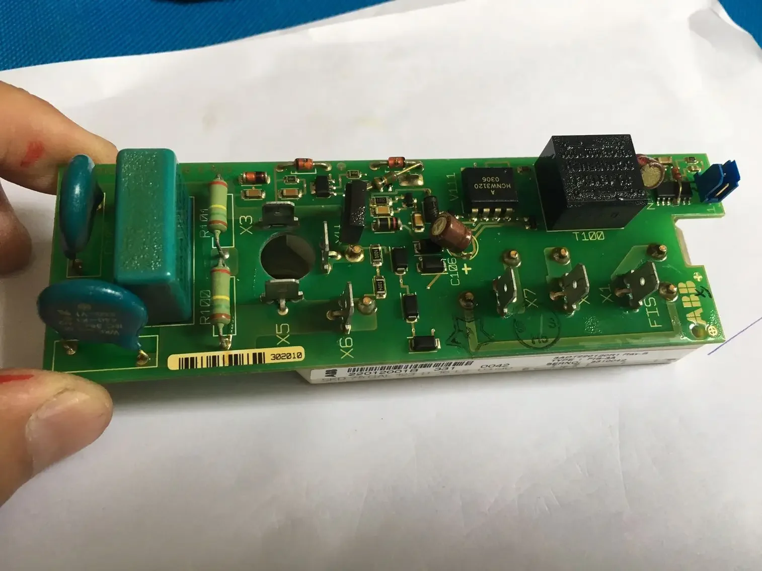 3ADT220120R1 TYPE F1S-3A and FIS-3A are ABB DC governor DCS400 excitation boards