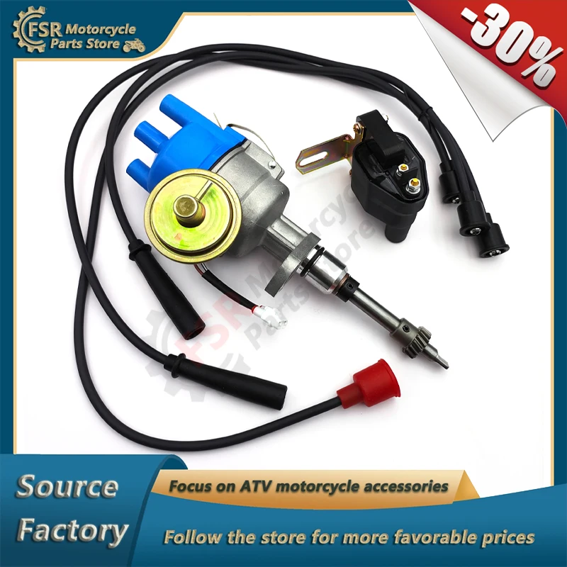270Q-23510W Ignition Distributor Kit, For Buggy Joyner 2 Cylinder 276 Engine 650 CC Sand Spider Commando High Voltage Line Coil