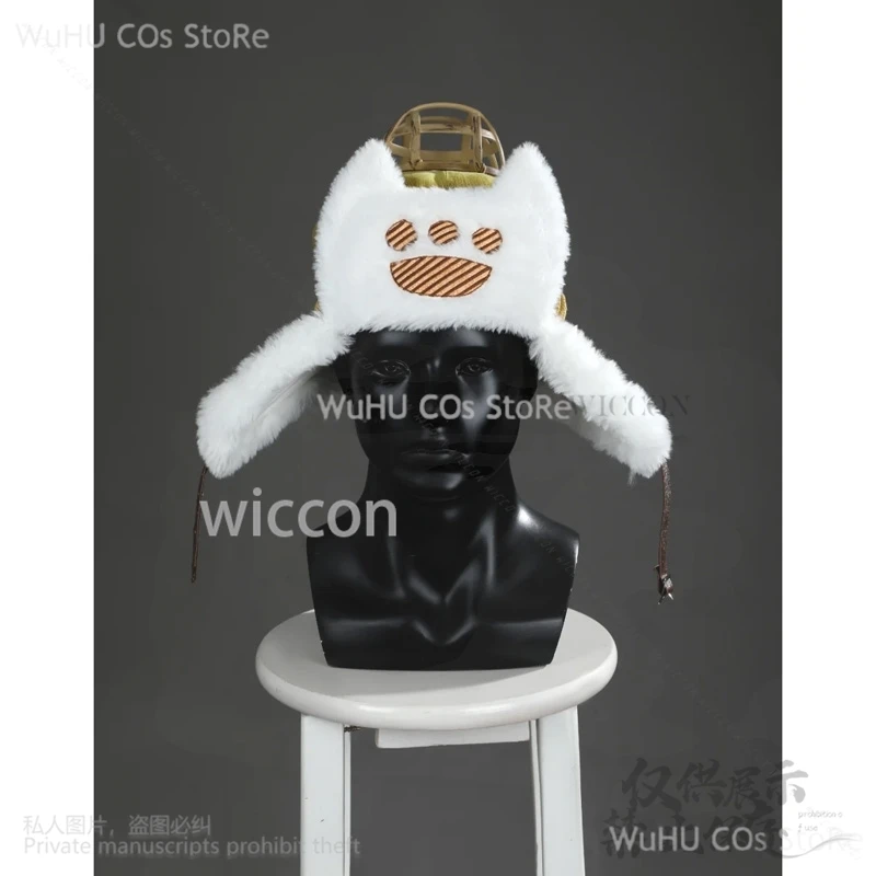 Anime Game Monster Cosplay Felyne Costume Hunterr Furry Plush Warm Hat Soft Wear Gift Cat For Girls Christmas Customized Cosplay