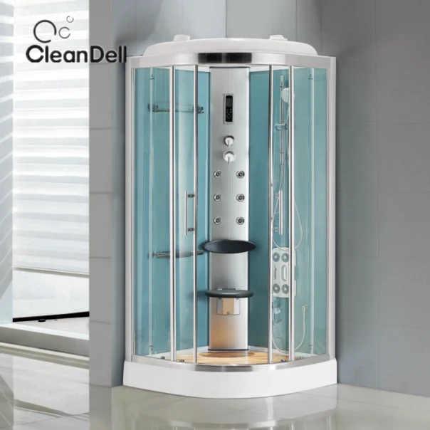 Integral Shower Room, Integral Bathroom, Bathroom, Bathroom, Steam Sauna, Bath Curved Shower Room