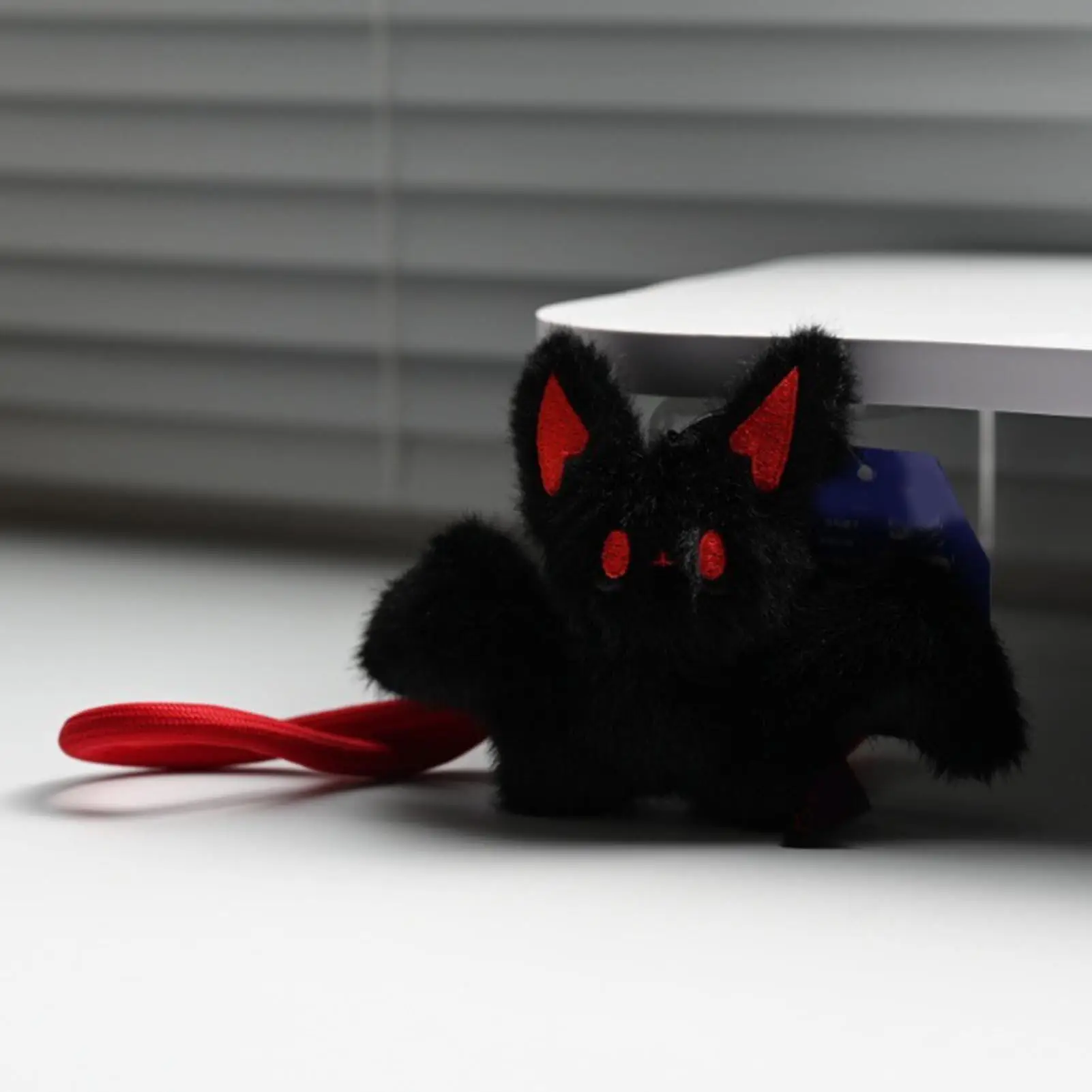 Adorable Bat Bunny Stuffed Animal Plush Toy - Soft Cuddly Backpack Charm for Kids Girls Boys Teens Room Decor Birthday Gift