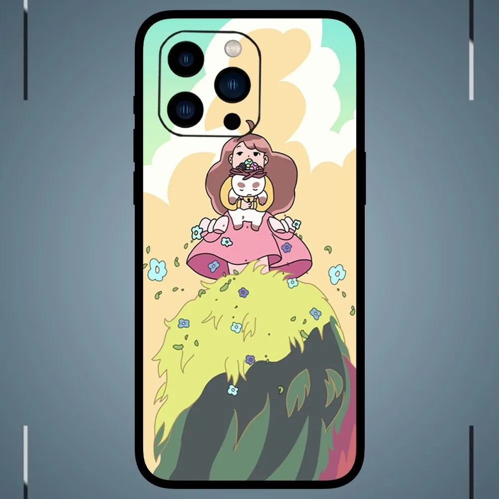 Cartoon B-Bee A-And Puppycat Phone Case For iPhone 15 14 13 12 11 Pro Max mini XS XR X 8 Plus SE Cover