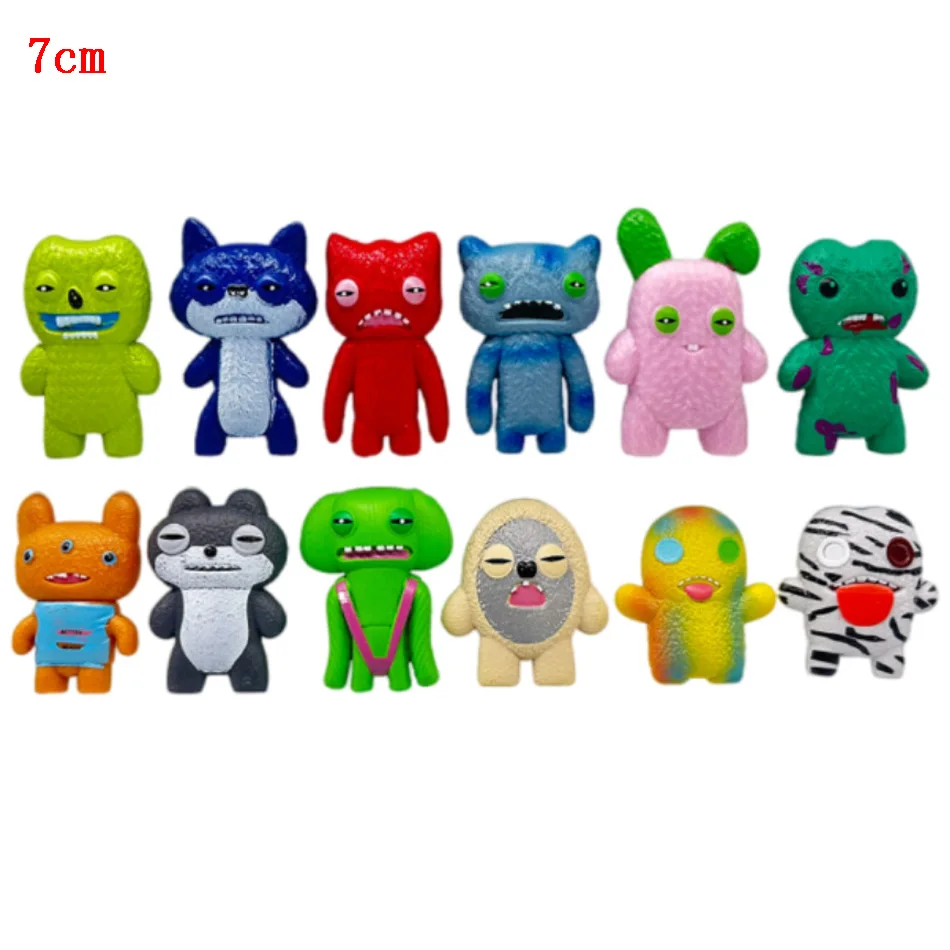 Fuggler 블라인드 박스 치아 인형 괴물 추악한 귀여운 괴물 재미 있은 인형 발렌타인 데이 사랑 괴물 휴일 생일 선물 장식