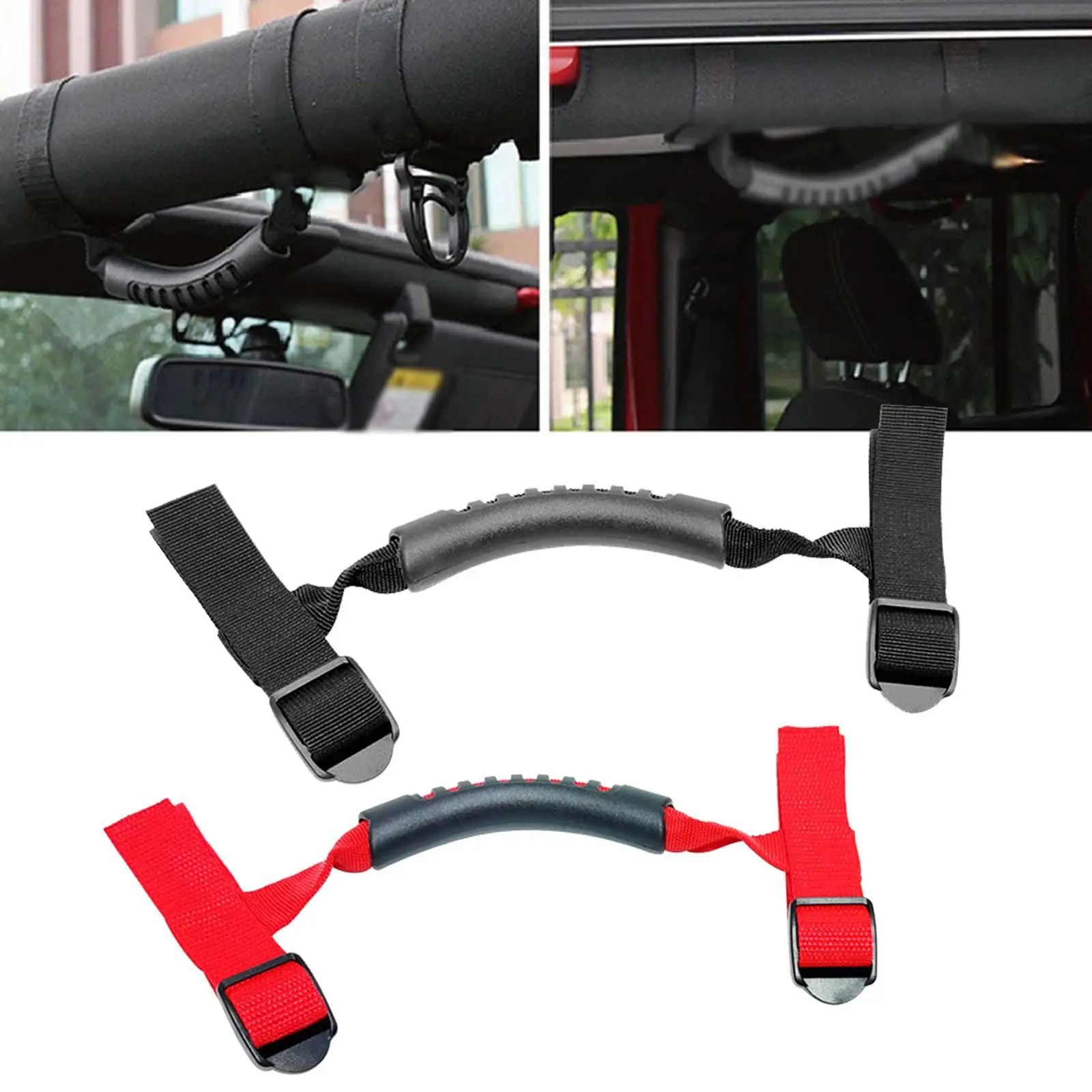 Roll Bar Grab Handle Anti Slip Handle Heavy Duty Grip Handle Replace Parts Easy