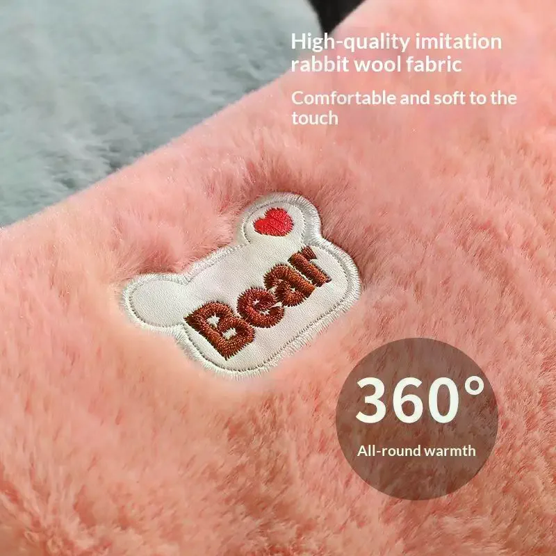 Rechargeable Electric Hot Water Bottle Hand Warmer Heat Pad For Period Cramps Muscle Pain Back Neck Shoulder Legs Home Office