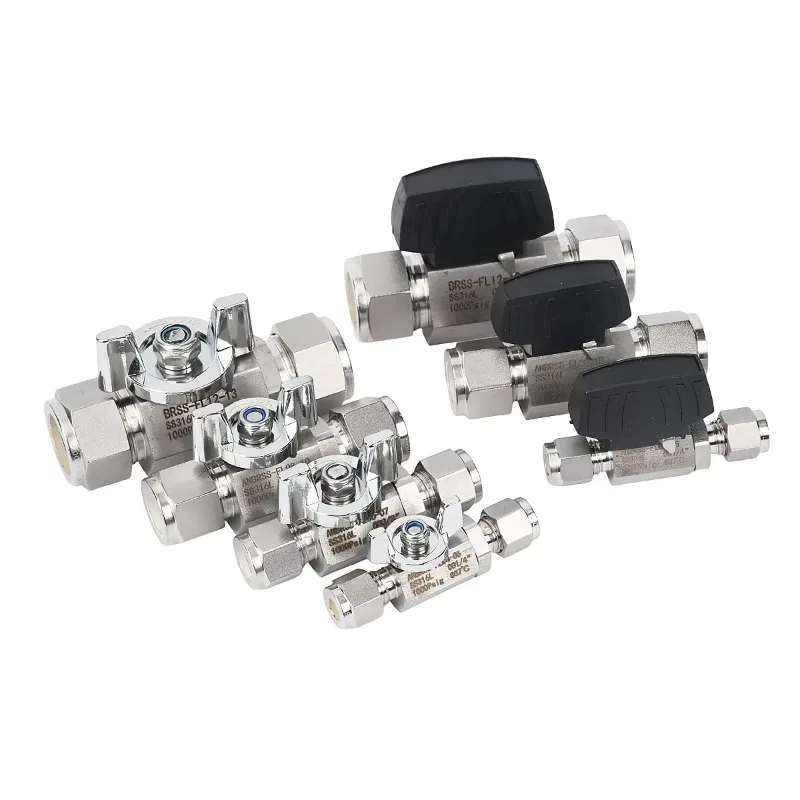 Customizable double ferrule connection straight hex rod ball valve OEM 1 inch to 25 inches, wide range