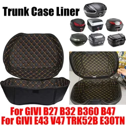 For GIVI B27 B32 B360 B47 E43 V47 V 47 TRK52B TRK52 Rear Seat Tail Trunk Case Liner Pad Luggage Box Inner Lining Pad Protector