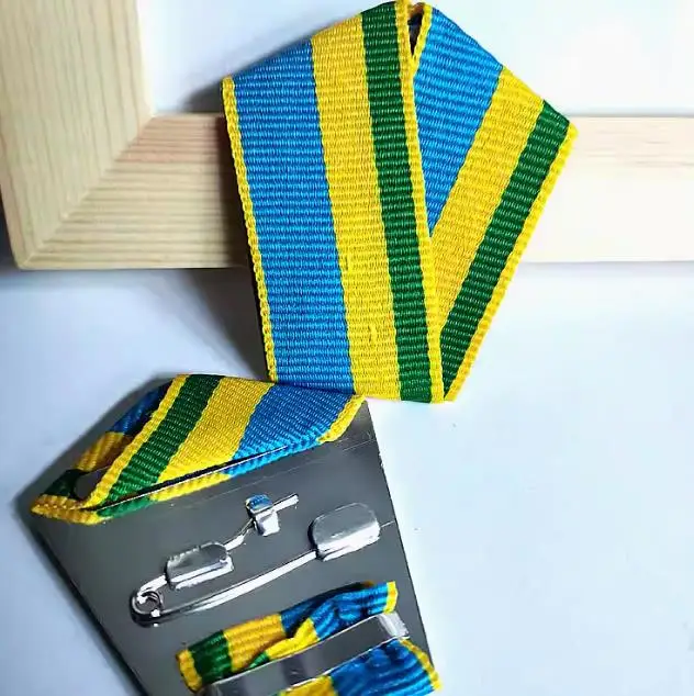 Honor Medal, Su style hanging pin, dress brooch, collection uniform, personalized ribbon, bag fabric, badge ribbon view 2