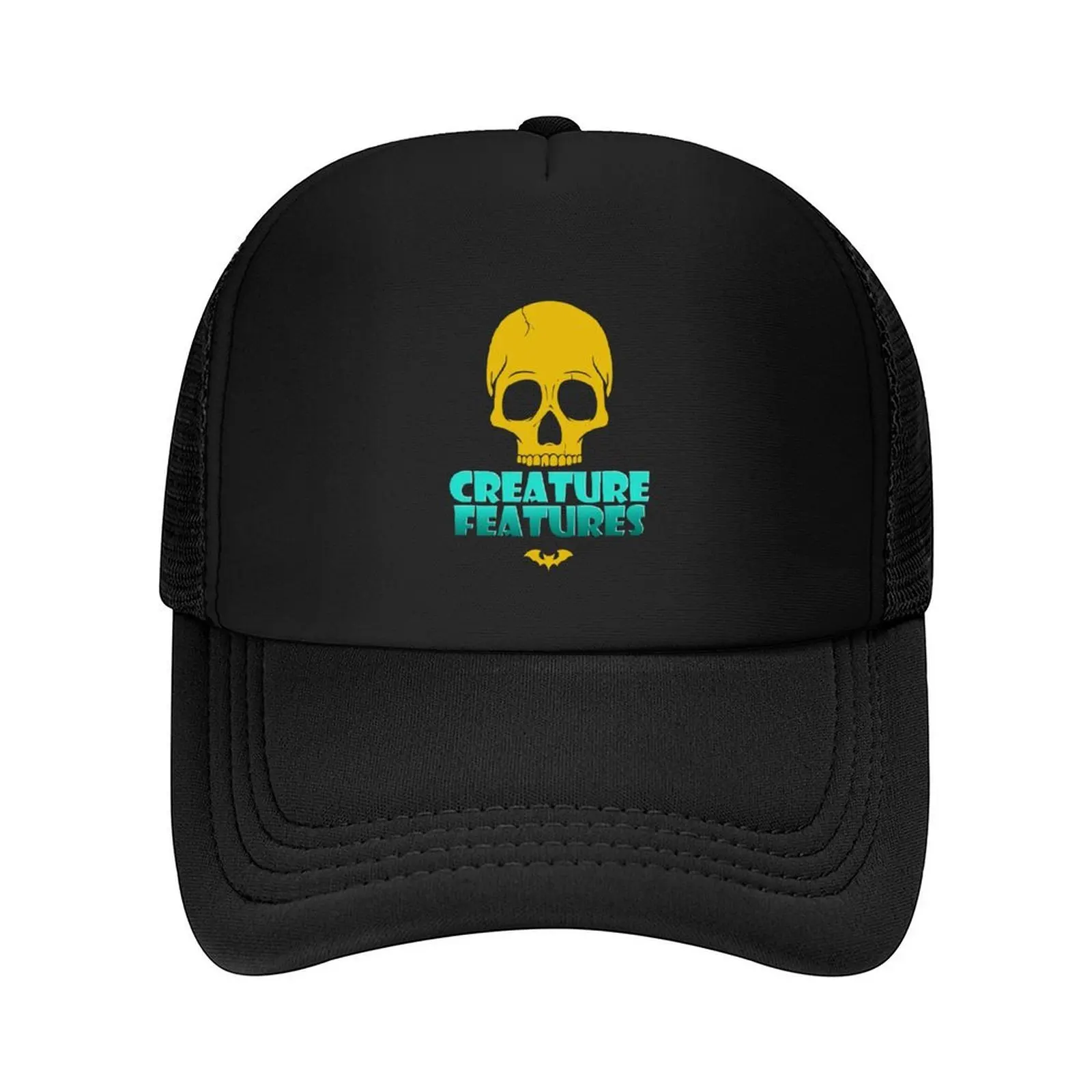 

Creature Features Logo Baseball Cap Funny hats golf hat genuine Snapback Cap Golf Cap Caps For Men Women's