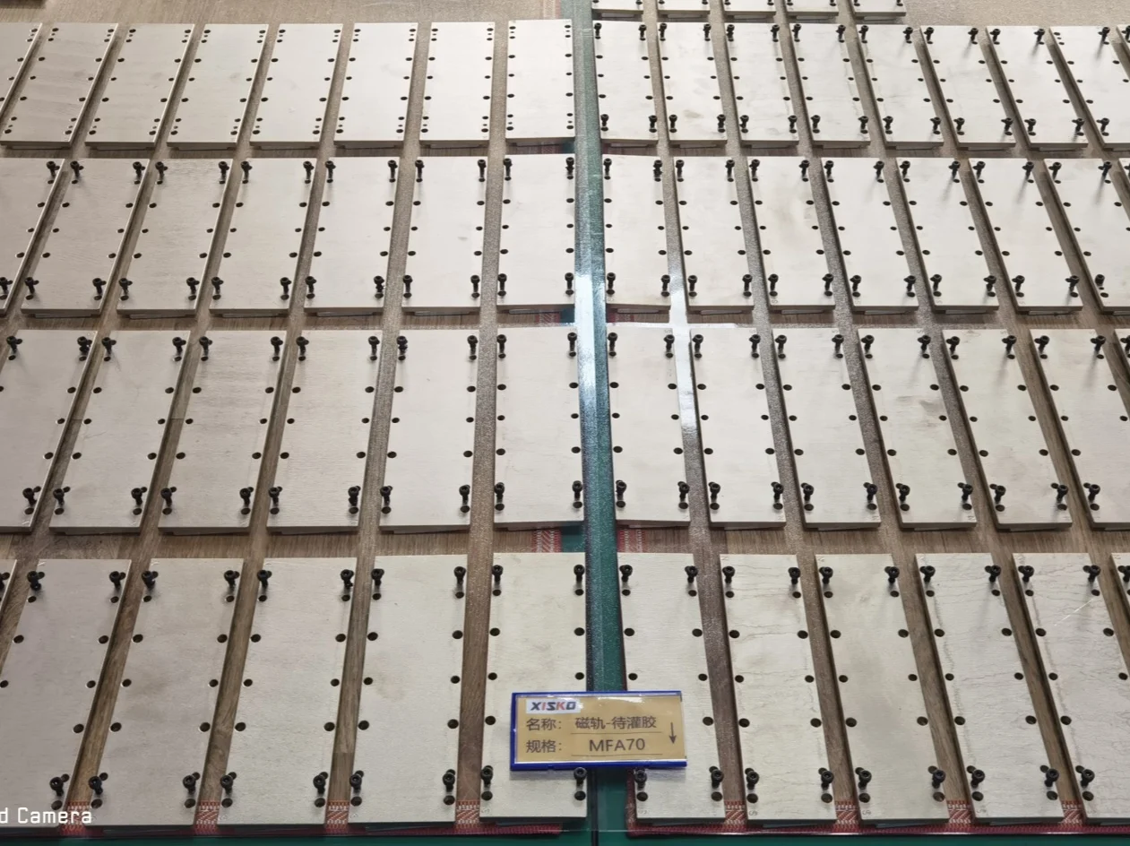 وحدة محرك سيرفو خطي قابل للتخصيص من سلسلة MFA، المحرك الخطي للناقل الخطي، الجزء الثابت المغناطيسي من الحديد الأساسي