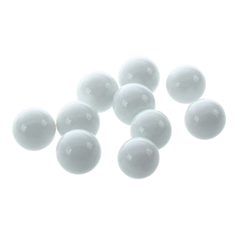 60 Pcs Marbles 16Mm Glass Marbles Knicker Glass Balls Decoration Color Nuggets Toy Black And White