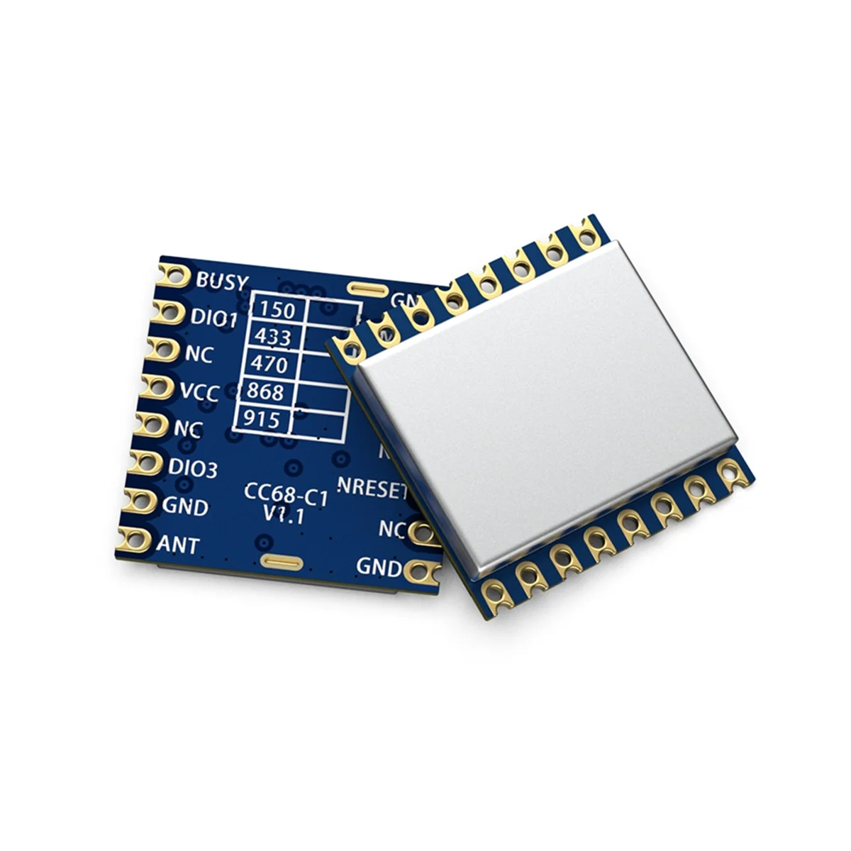 150 mhz CC68-C1 LLCC68 Moduł LoRa160mW 5KM Pełny zamiast LORA1262/LORA1268