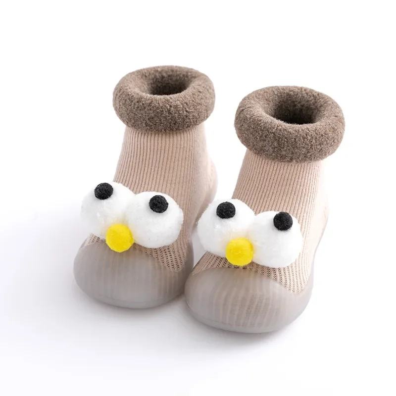 جوارب أرضية داخلية للأطفال مانعة للإنزلاق ، حذاء طفل صغير ، حذاء طفل صغير ، أسفل ناعم ، طفل ، خريف ، شتاء