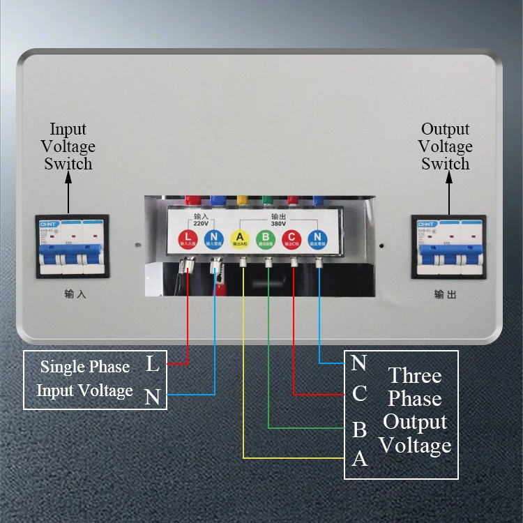 Konwerter fazowy wysokiej jakości, transformator napięcia podwyższający napięcie z 2-fazowego na 3-fazowy, 220V na 380V, 220V na 400V, 15kW 15kVA 20kW 20kVA