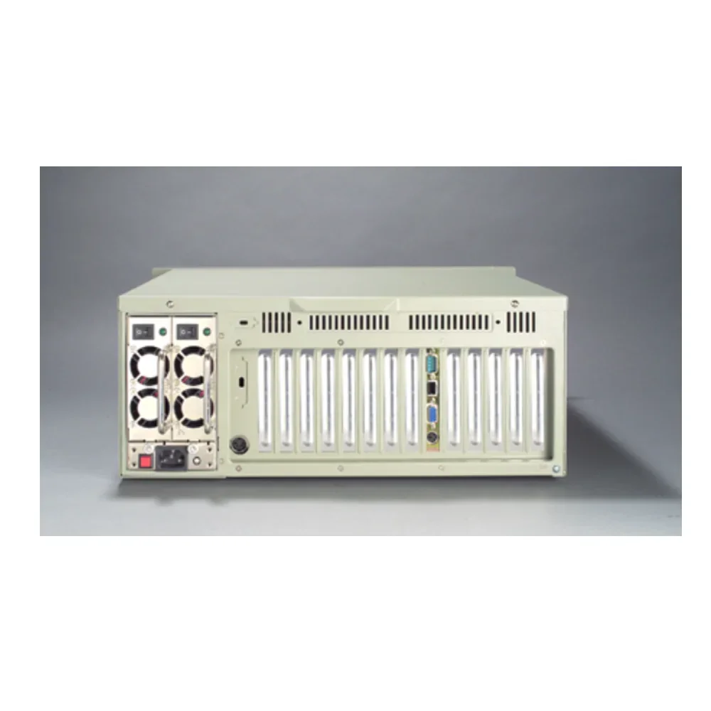 2025 Advantech IPC-610-H اقتصادي 4U Rackmount IPC Server Chassis حافظة كمبيوتر صناعية مع إشعار إنذار بصري