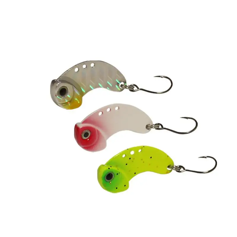 Fake Bait 2.8 Grams Simulated Dogo Laser Coating Sharp Hook 3d Fisheye Bait Lure Bait With Single Hook Adjustable Hole Position