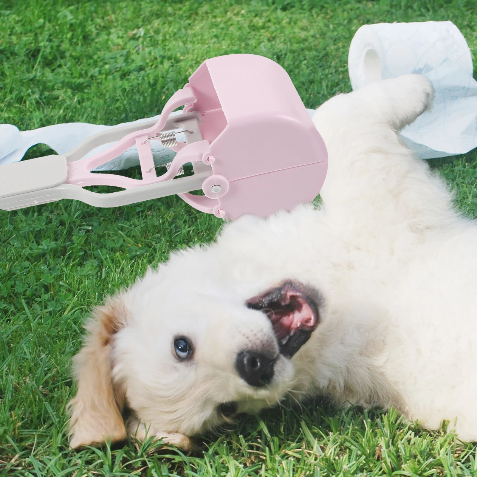

Dog Toilet Bowl Outdoor Pet Poop Picker Handle Litter Scooper Poopers Small Potty Pickup