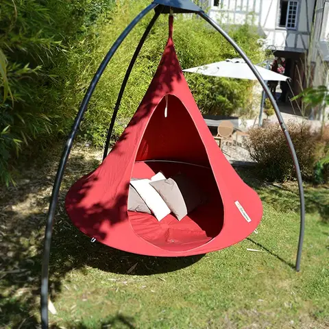 Outdoor Waterproof Multi-Person Hanging Sofa Tent - Butterfly Swing Hammock for Camping